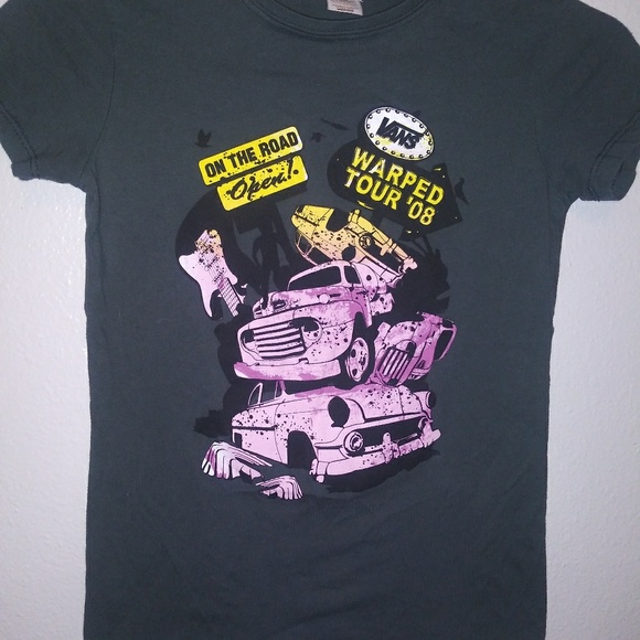 Vans Tops - Warped tour Tshirt